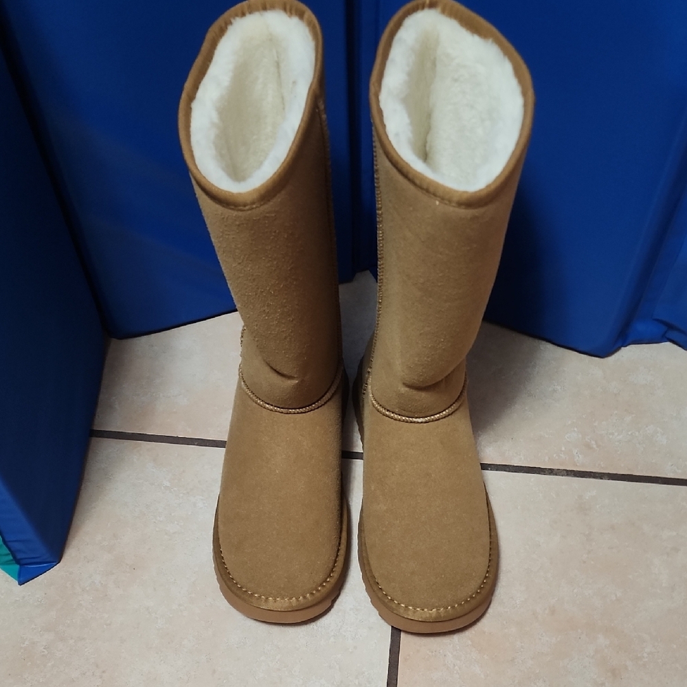 Cozy Tan Winter Boots for Women